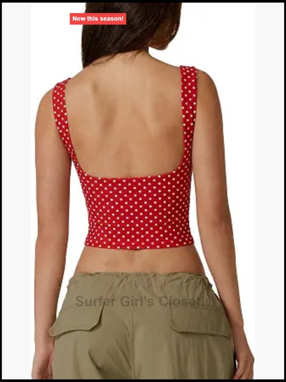 High Neck Open Back Crop Tank Top Sleeveless Slim Fit Y2K Tee